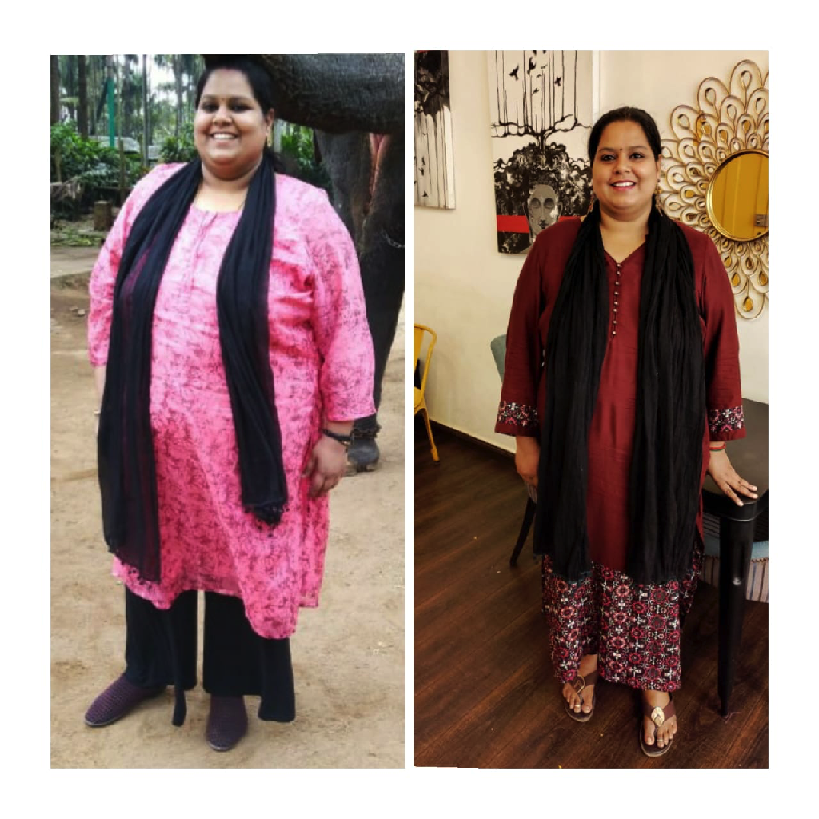 Ishwaryaa cured diabeties and lost 21 kilos in three months